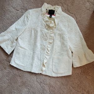 Vintage J. Crew Collection swing jacket. Size 8
